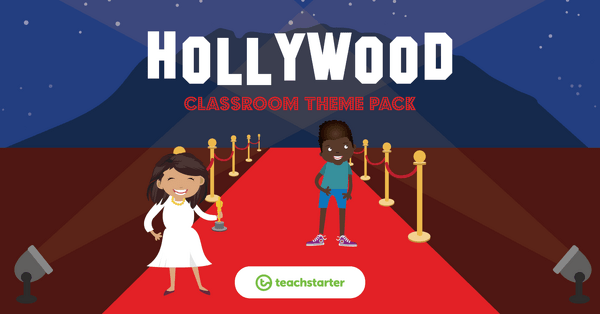 Go to Hollywood – Classroom Theme Pack resource pack