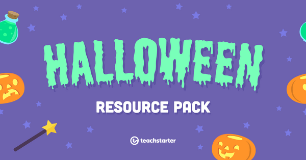 Go to Halloween Teaching Resource Pack resource pack