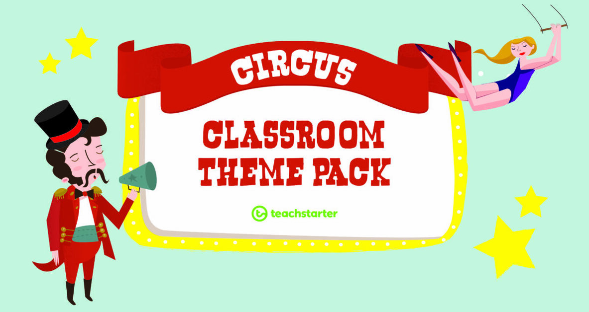 Preview image for Circus Classroom Theme Pack - resource pack
