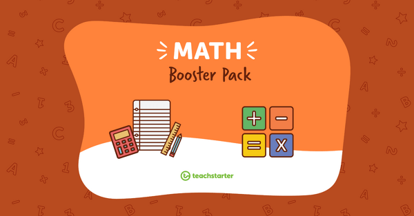 Go to Free Math Booster Pack resource pack