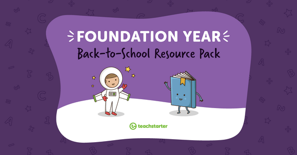 Preview image for Foundation Back-to-School Resource Pack - resource pack