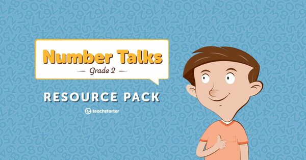 Preview image for Number Talks Teaching Resource Pack - Grade 2 - resource pack