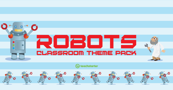 Go to Robots Classroom Theme Pack resource pack