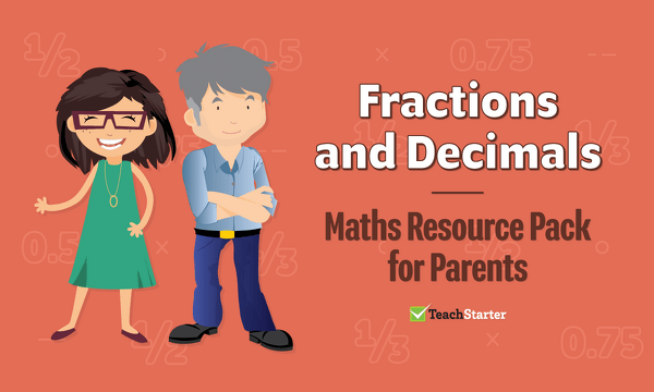 Preview image for Maths Resource Pack for Parents - Fractions and Decimals - resource pack