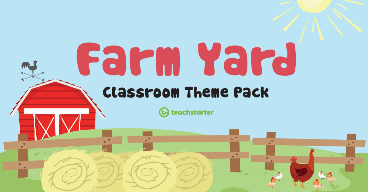 预览图像对农场Yard Classroom Theme Pack - resource pack