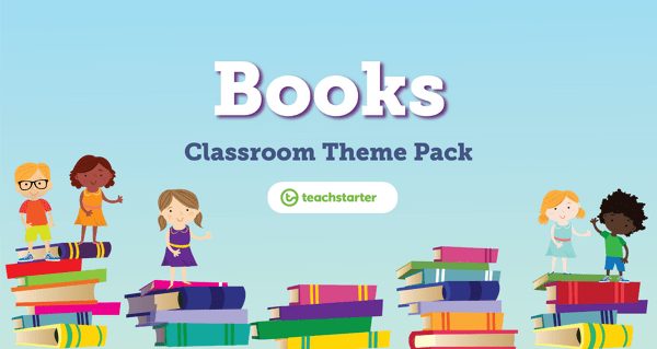 Go to Books – Classroom Theme Pack resource pack