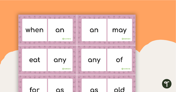 Image of Sight Word Dominoes - Dolch 1st Grade