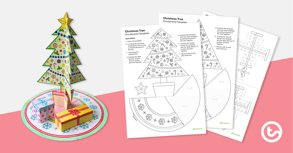 Go to Christmas Tree Circularama – Craft Activity teaching resource