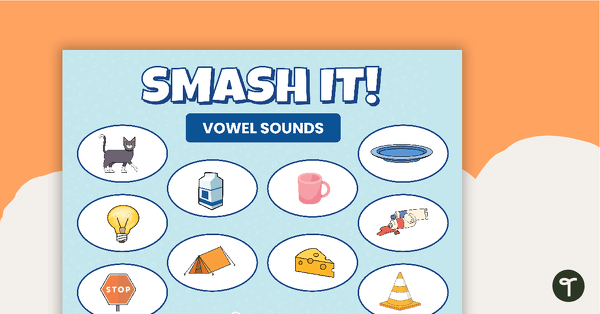 SMASH IT! Vowels Game teaching resource