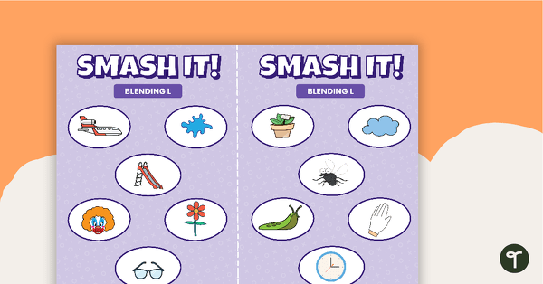 Go to SMASH IT! Blending 'l' Game teaching resource