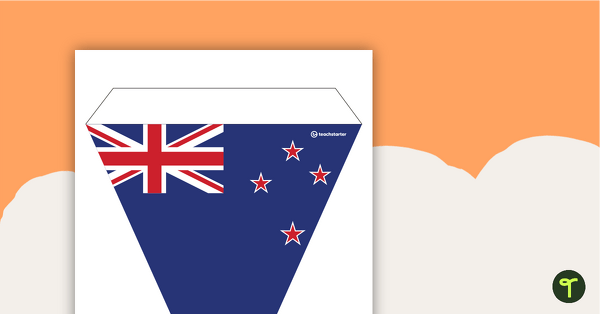 Go to New Zealand Flag - Bunting teaching resource