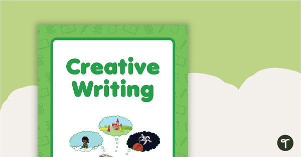Go to Creative Writing Book Cover - Version 2 teaching resource