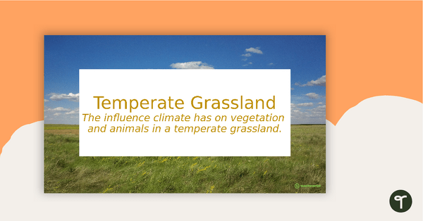 Image of Temperate Grassland PowerPoint