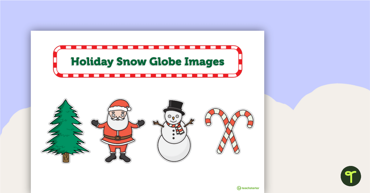 Holiday Snow Globe – Craft Images teaching resource
