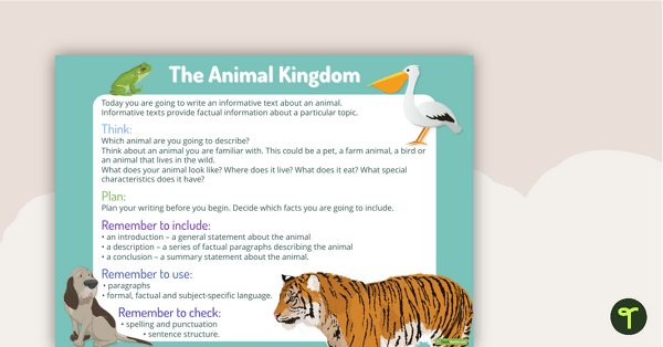 Preview image for 5 Informative Writing Stimulus Sheets - teaching resource