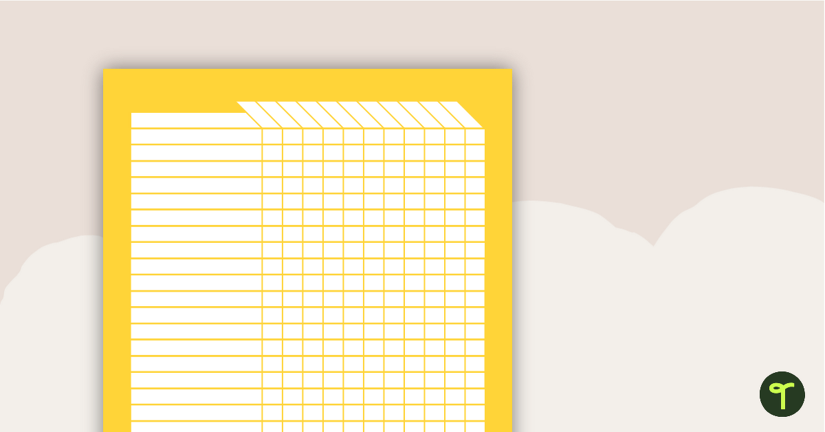Plain Yellow - Class List teaching resource