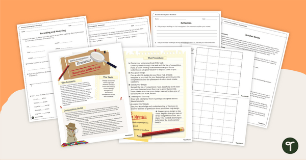 Go to Math Investigation - Operations with Fractions with Common Denominators teaching resource