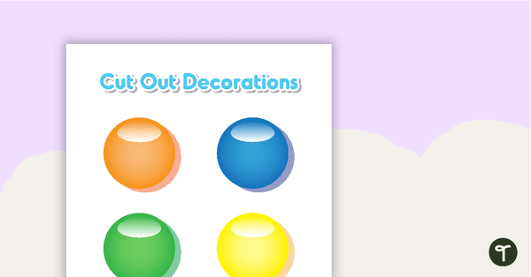 Go to Chocolate Buttons - Cut Out Decorations teaching resource