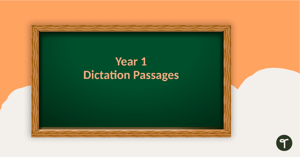 Go to Editing Passages PowerPoint - Year 1 teaching resource