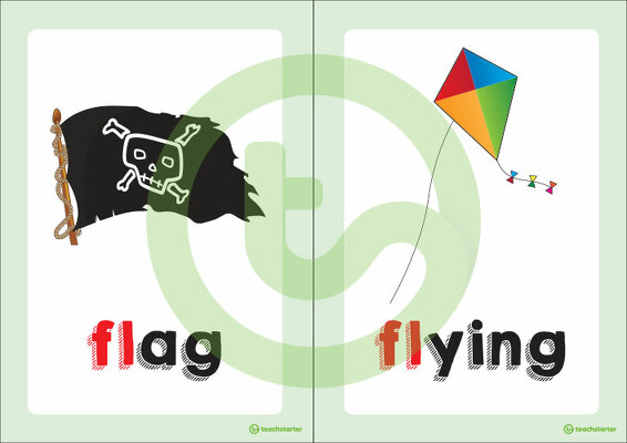 Fl Blend Flashcards teaching resource