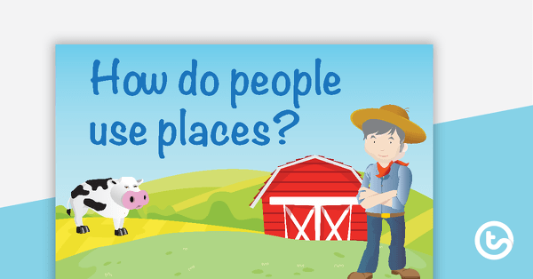 Go to How People Use Places - Geography Word Wall Vocabulary teaching resource