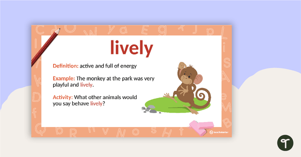 Preview image for Word of the Week PowerPoint - Year 1 - teaching resource