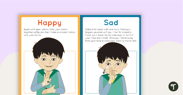 Image of Auslan Feeling Flashcards