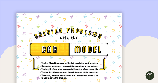 Go to Bar Model Poster Pack teaching resource