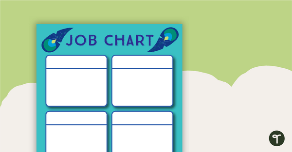 Go to Proud Peacocks - Job Chart teaching resource