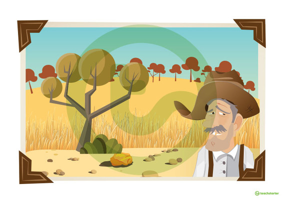 Australian Gold Rush - Posters and Decorations teaching resource