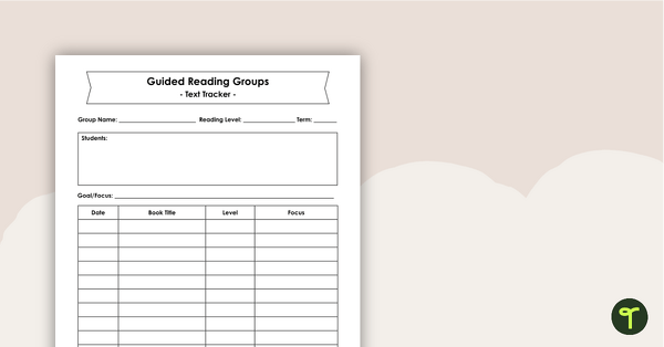 guided reading group names