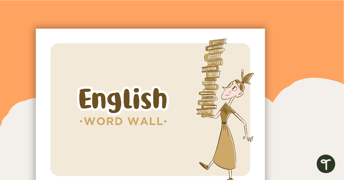 Learning Areas - Word Wall - English teaching resource