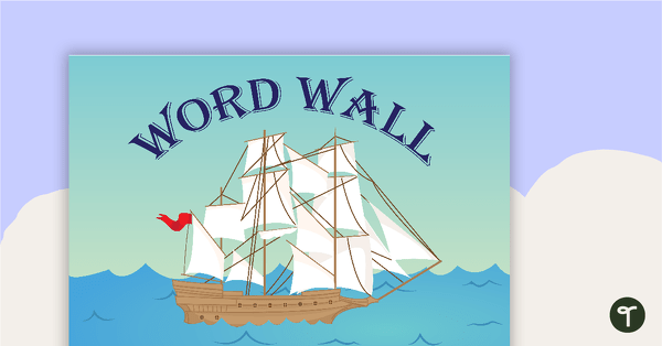 British Colonisation of Australia - Word Wall teaching resource