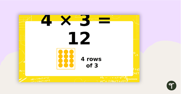 Go to Multiplication Facts PowerPoint - Three Times Tables teaching resource