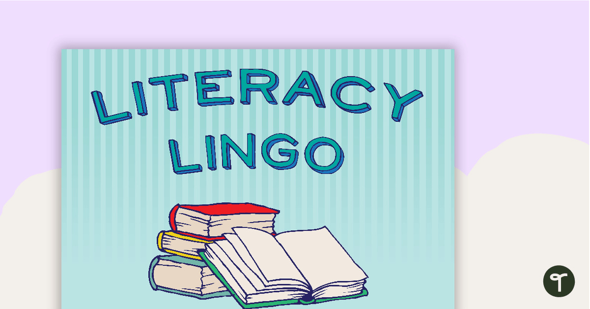 Literacy Lingo Poster teaching resource