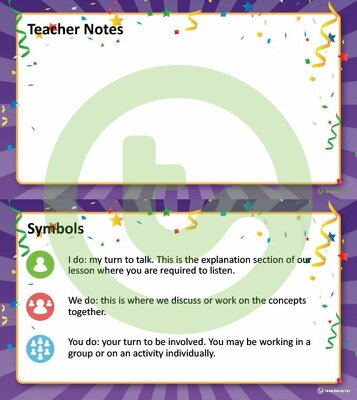 Go to Let's Celebrate - PowerPoint Template teaching resource