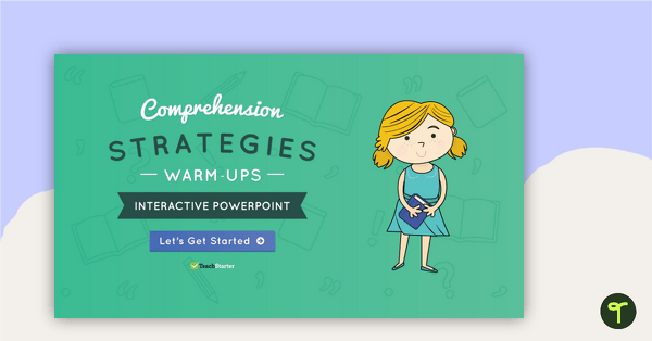 Preview image for Comprehension Strategies – Interactive PowerPoint - teaching resource