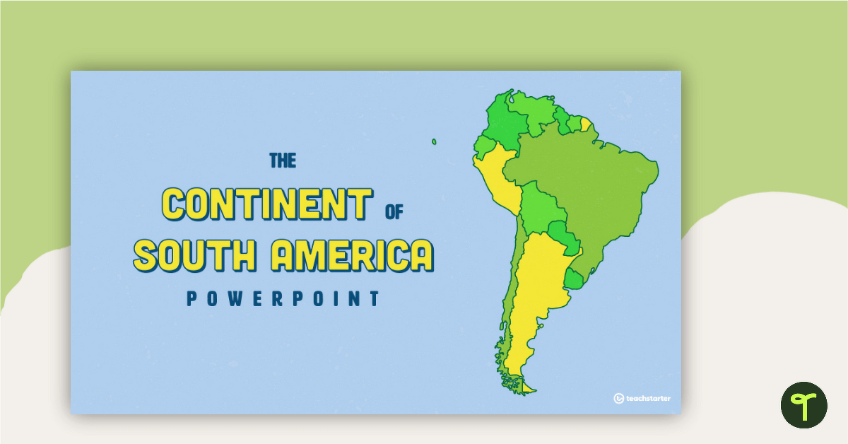 预览图像南美大陆的幻灯片——教学资源