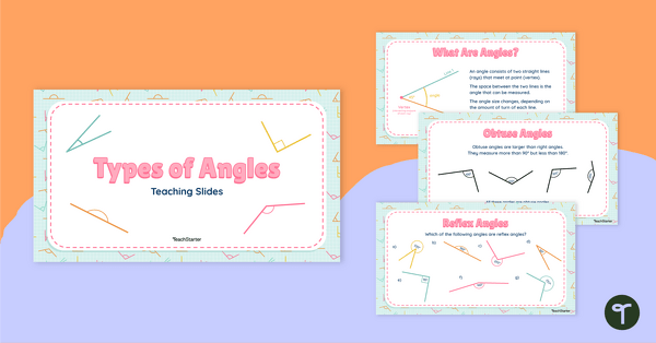 Preview image for Identifying Angles PowerPoint - teaching resource