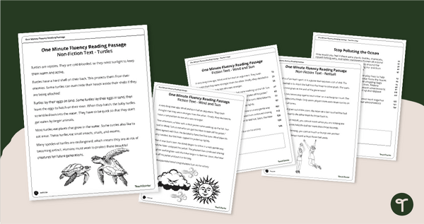 Image of Fluency Reading Passage - Wind and Sun (Grade 4)