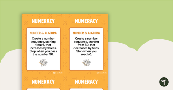 Fast Finisher Numeracy Task Cards - Year 2 teaching resource