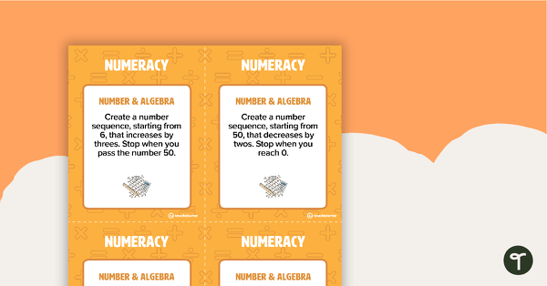 Fast Finisher Numeracy Task Cards - Grade 2 teaching resource