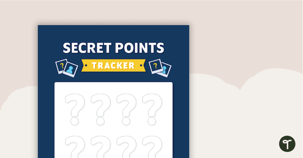 Go to Secret Student Mystery Points Tracker teaching resource