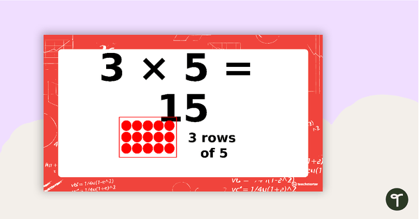Multiplication Facts PowerPoint - Five Times Tables teaching resource