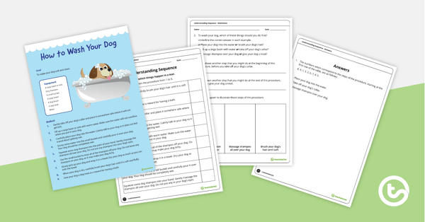 Preview image for Understanding Sequence - Comprehension Task - teaching resource