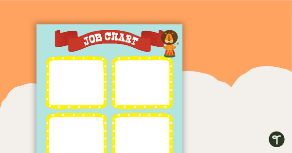 Circus - Job Chart teaching resource