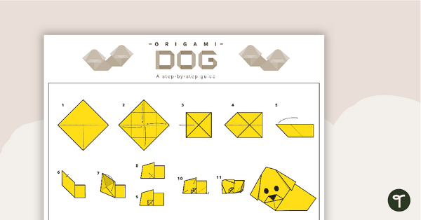 Go to How to Make an Origami Dog — Step-By-Step Instructions for Kids teaching resource