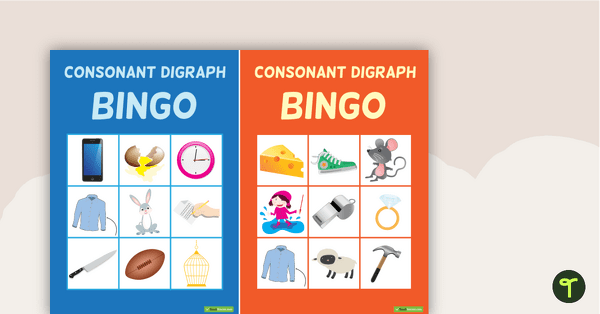 Preview image for Consonant Digraph Bingo - teaching resource