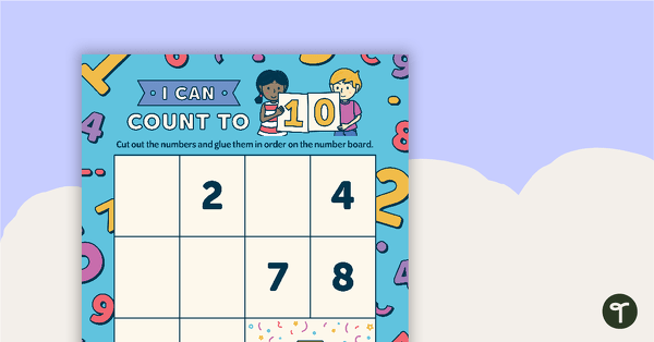 Go to Counting to 10 Activity teaching resource