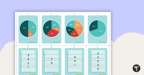 Data Match Game Cards (Set 1) teaching resource